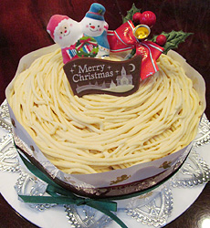 エスポワール -espoir-　モンブランクリスマスケーキ